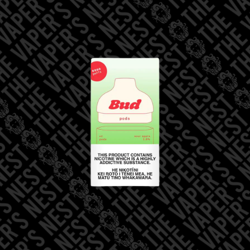 Bud 2 Pods Sour Apple 2.8% Nicotine